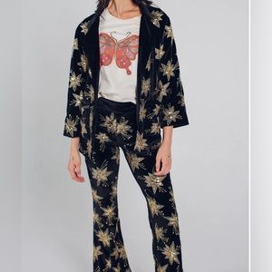 Free People Lenni Chromatic Jacket and Pants